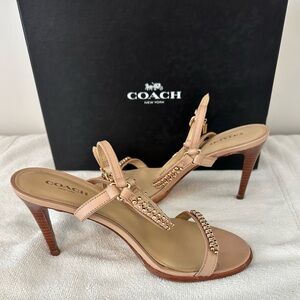 Coach Embellished Sandals